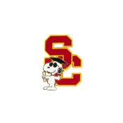USC Trojans SC Interlock Snoopy Graduation Pin